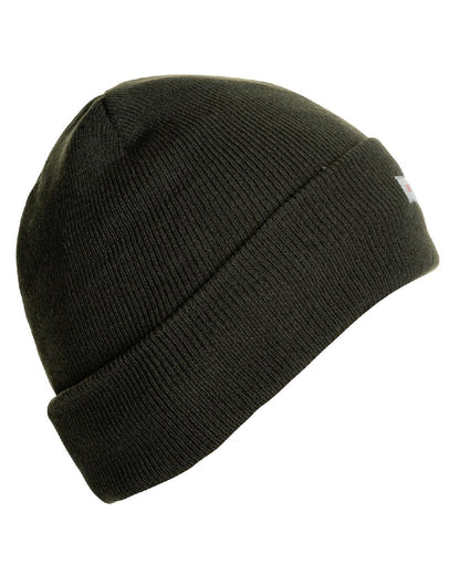 Green coloured Jack Pyke Thinsulate Bob Hat on white background #colour_green