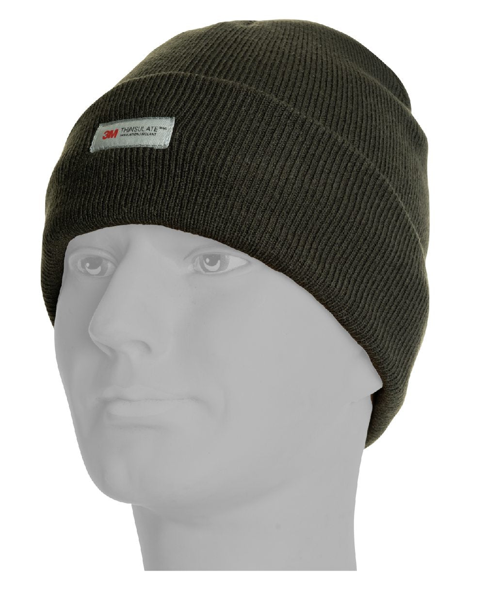 Green coloured Jack Pyke Thinsulate Bob Hat on white background #colour_green