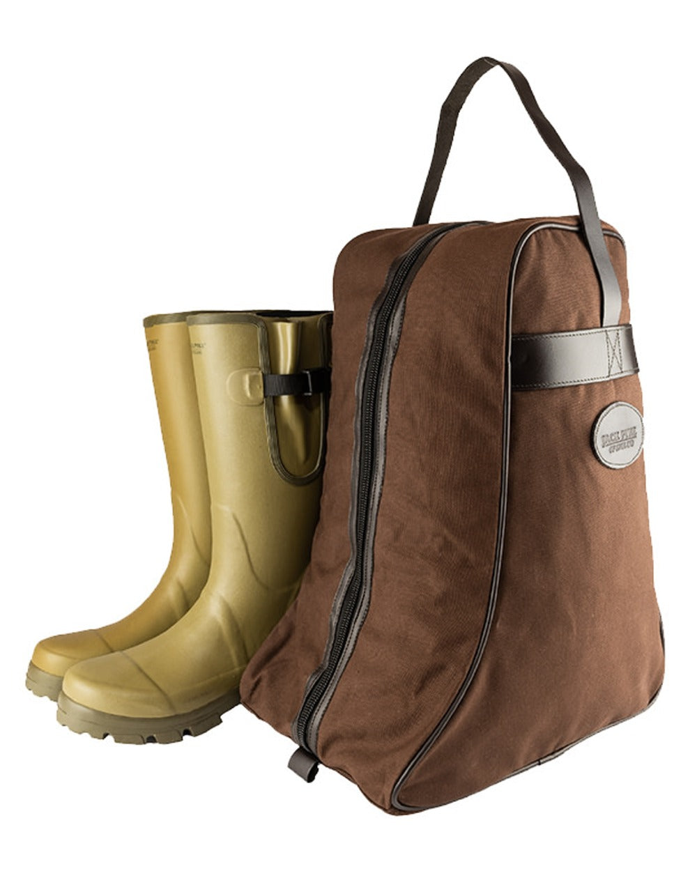 Jack Pyke Canvas Boot Bag in Brown #colour_brown