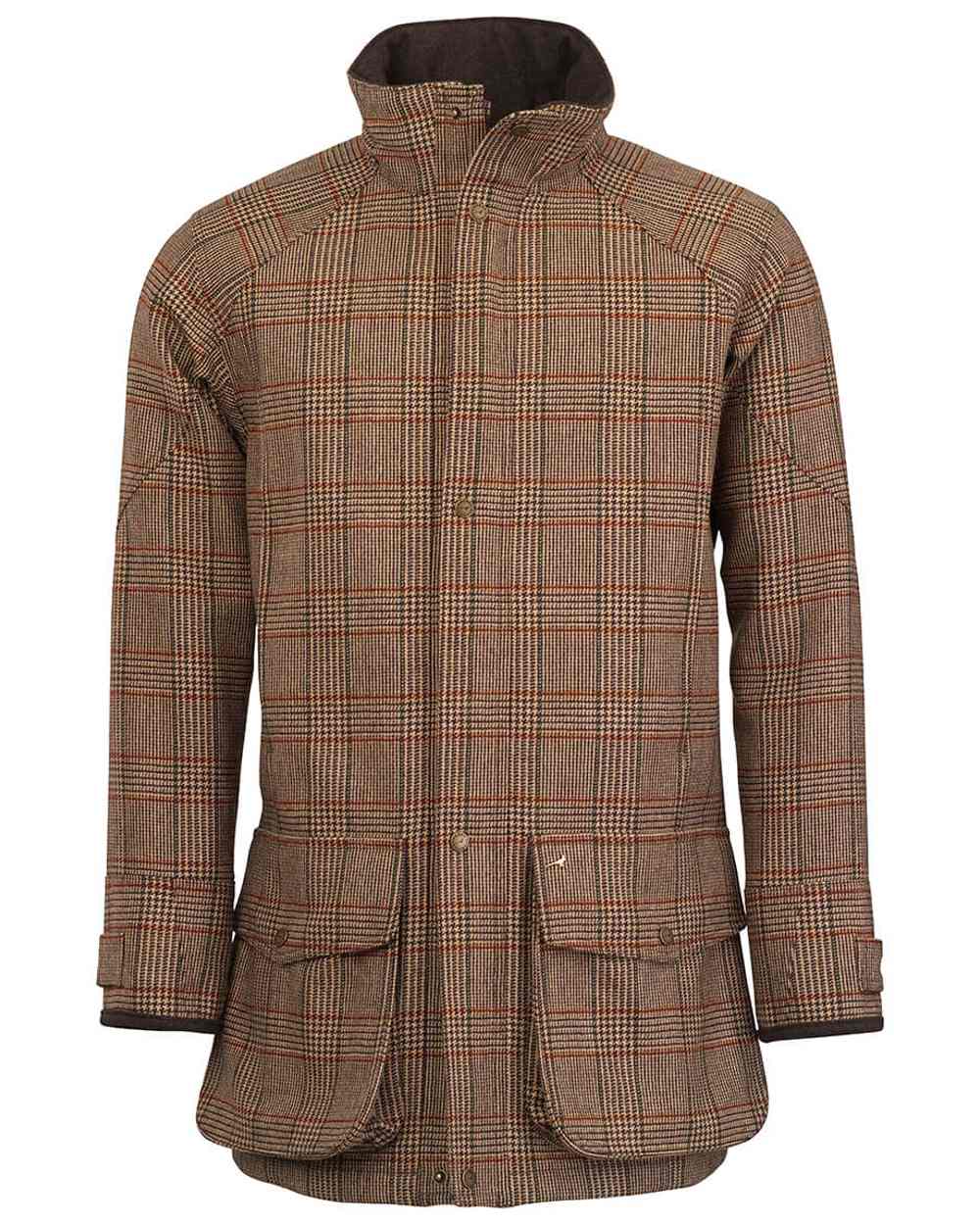 Cavendish Tweed coloured Laksen Cavendish Tweed Fairfax Coat With CTX on white background #colour_cavendish-tweed