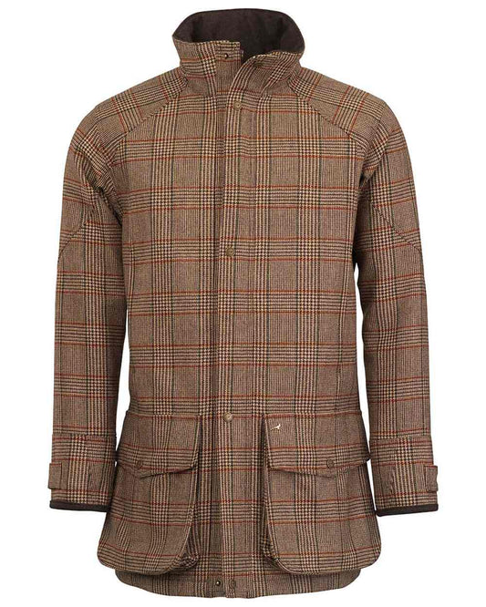 Cavendish Tweed coloured Laksen Cavendish Tweed Fairfax Coat With CTX on white background #colour_cavendish-tweed