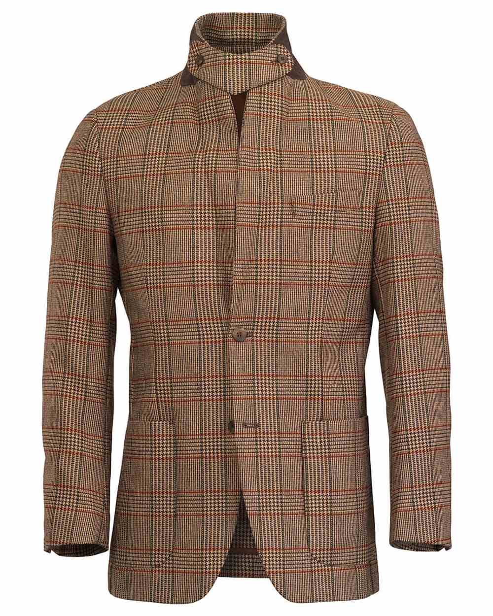 Cavendish Tweed coloured Laksen Cavendish Tweed Game Sports Jacket on white background #colour_cavendish-tweed
