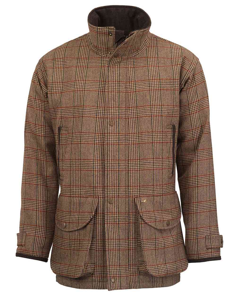 Cavendish Tweed coloured Laksen Cavendish Tweed Wingfield Coat With CTX on white background #colour_cavendish-tweed