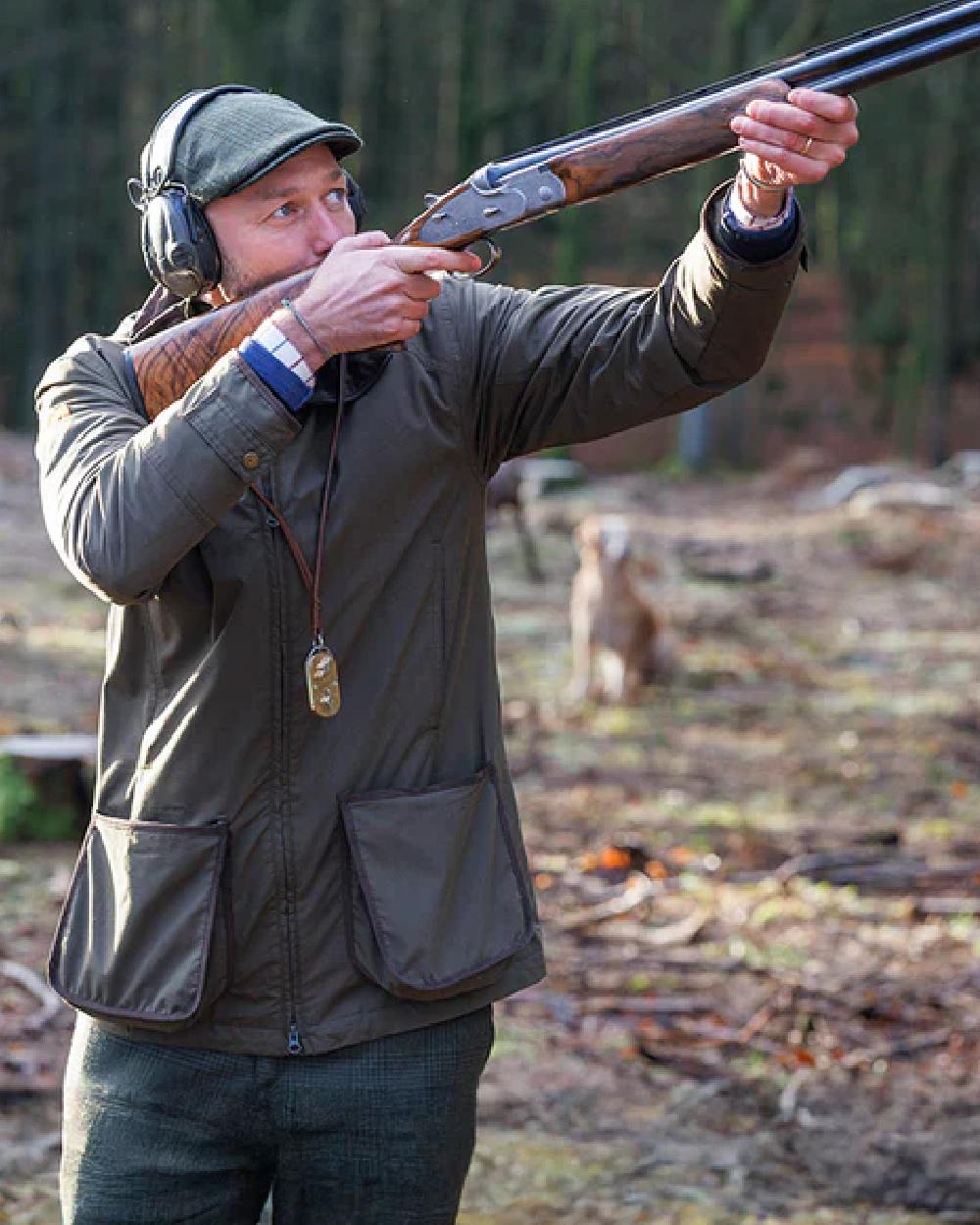 Laksen Flush Shooting Jacket on outdoor background