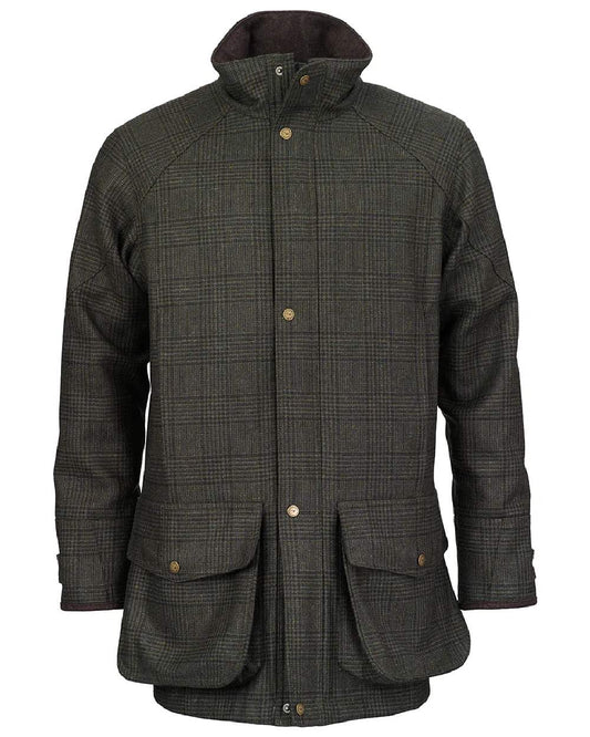 Willow Coloured Laksen Mens Willow Fairfax Coat With CTX on white background #colour_willow