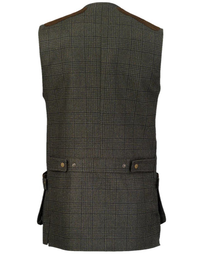 Willow Coloured Laksen Mens Willow Leith Shooting Vest on white background #colour_willow