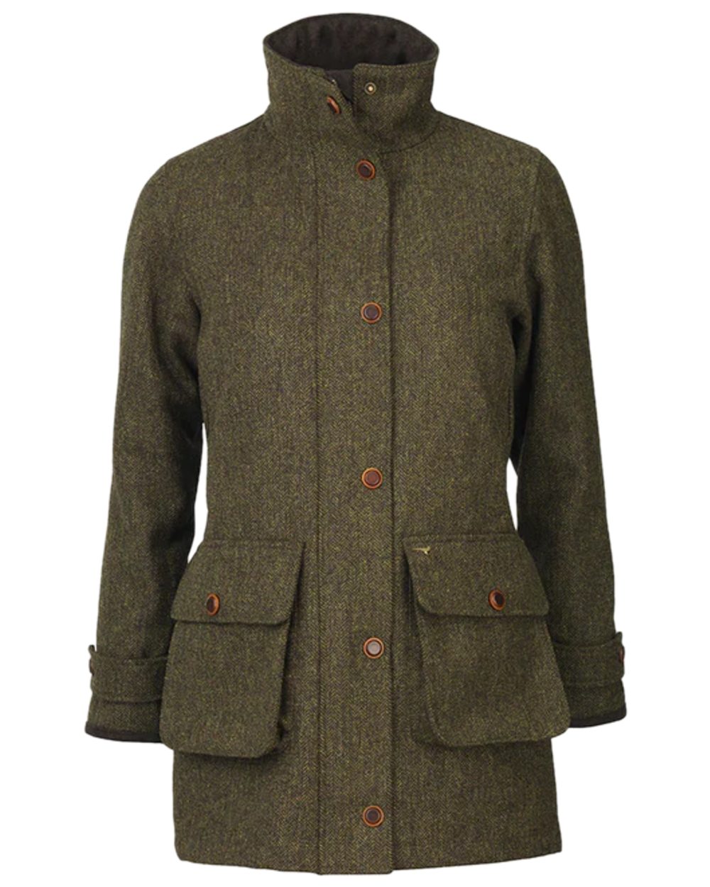 Laksen Womens Dora Tweed Hunting Jacket With CTX On White Background