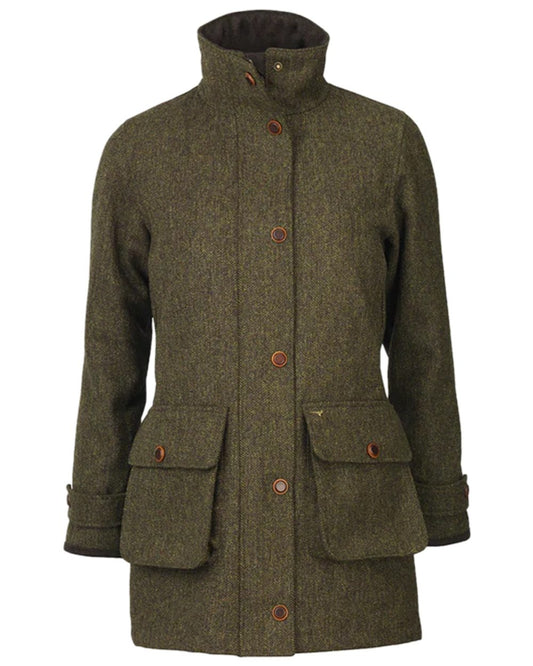 Laksen Womens Dora Tweed Hunting Jacket With CTX On White Background