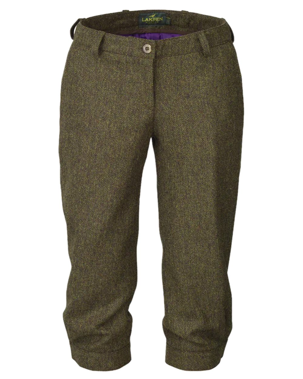 Laksen Womens Dora Tweed Knickers On White Background