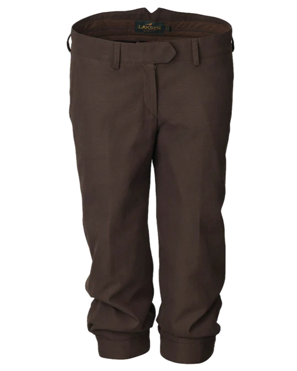 Brown Coloured Laksen Womens Gloster Knickers With CTX on white background #colour_brown