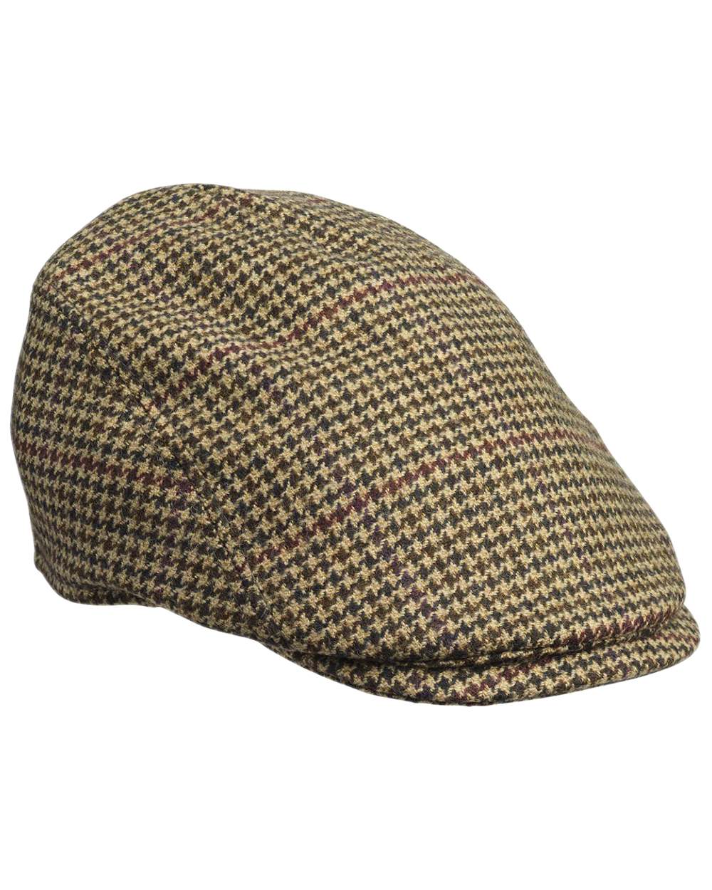 Lily Tweed Coloured Laksen Womens Lily Drivers Flat Cap on white background #colour_lily-tweed