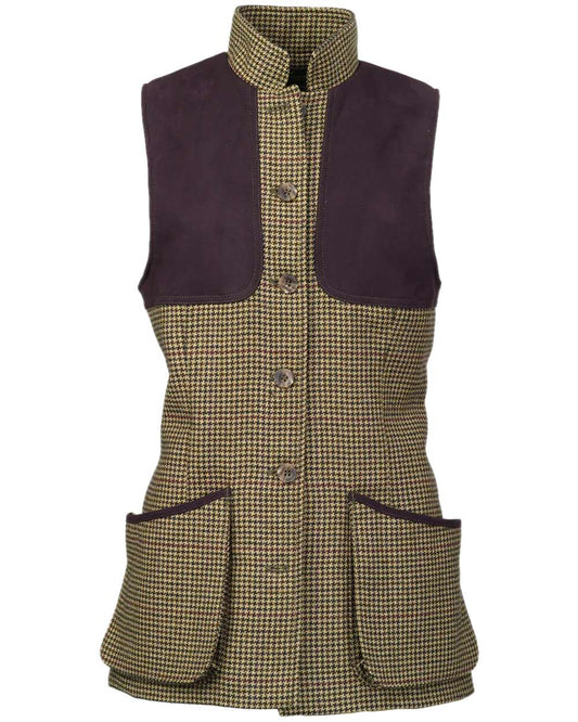 Lily Coloured Laksen Womens Lily Pernith Shooting Vest on white background #colour_lily