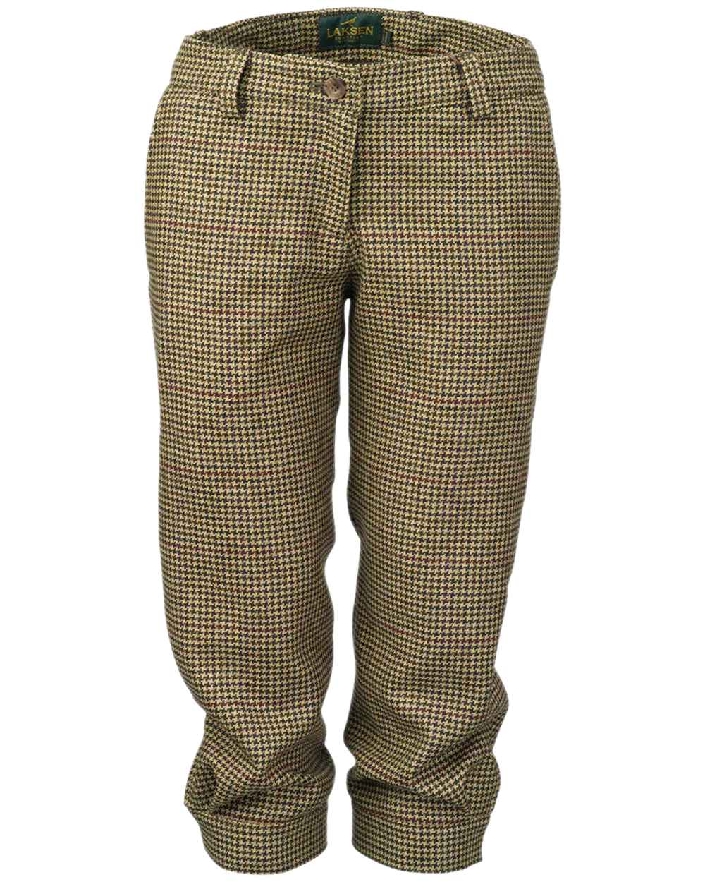 Lily Coloured Laksen Womens Lily Tweed Breeks on white background #colour_lily