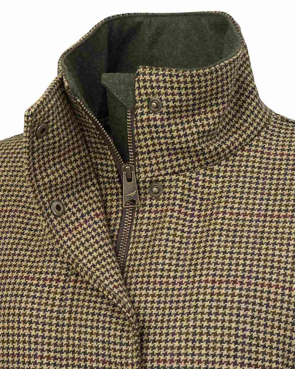 Lily Tweed Coloured Laksen Womens Lily Tweed Coat With CTX on white background #colour_lily-tweed