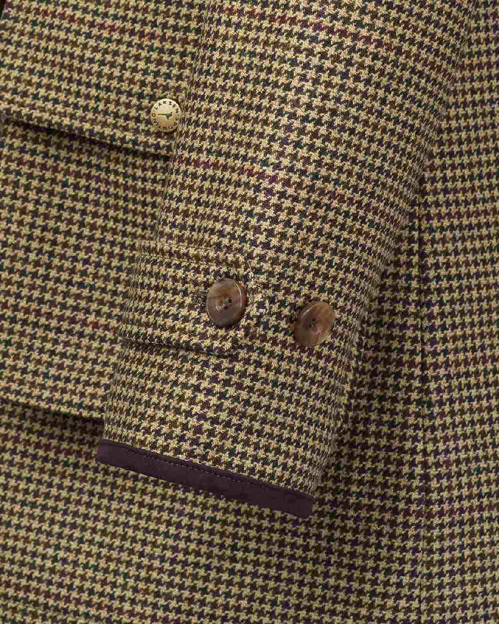 Lily Tweed Coloured Laksen Womens Lily Tweed Coat With CTX on white background #colour_lily-tweed