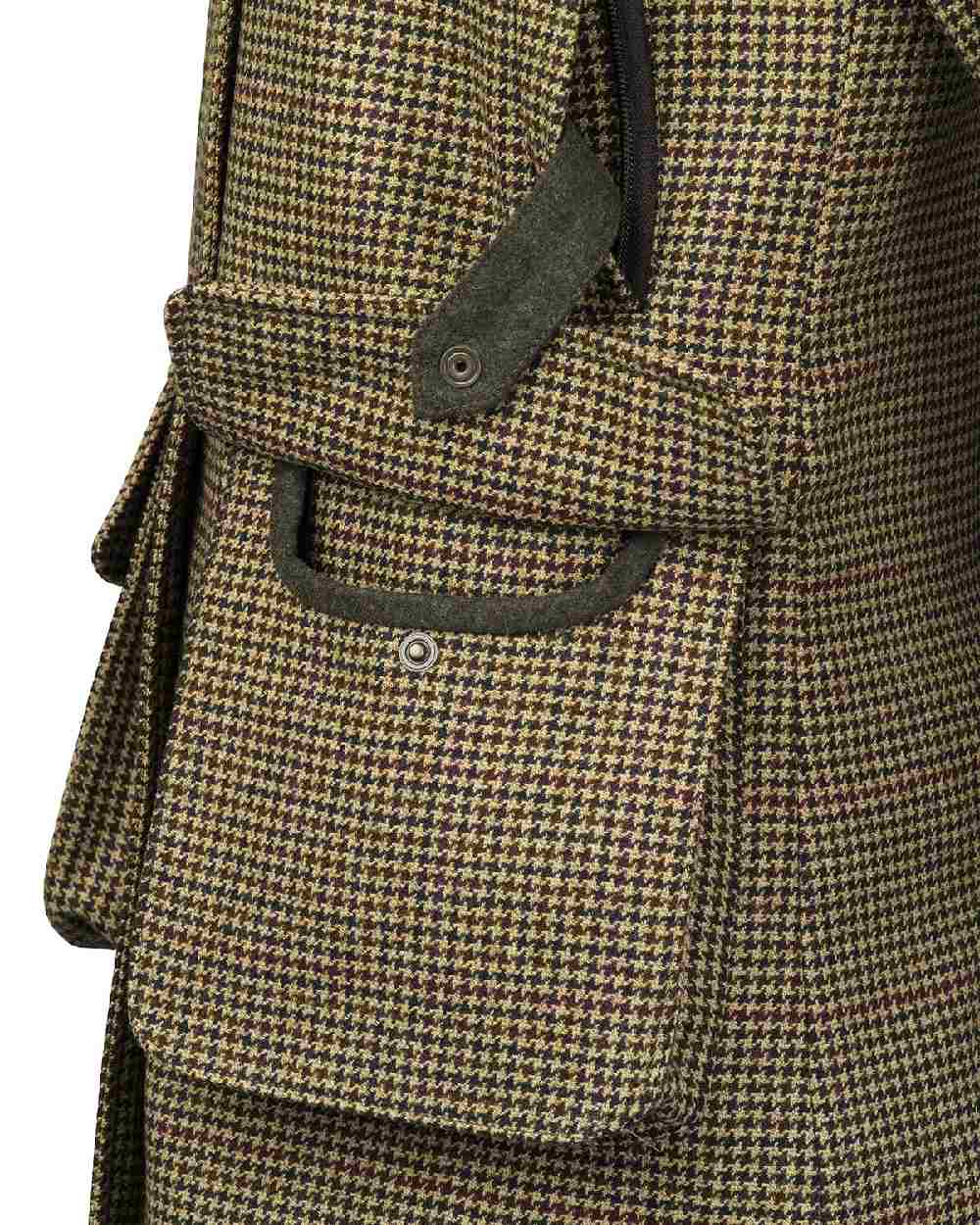 Lily Tweed Coloured Laksen Womens Lily Tweed Coat With CTX on white background #colour_lily-tweed