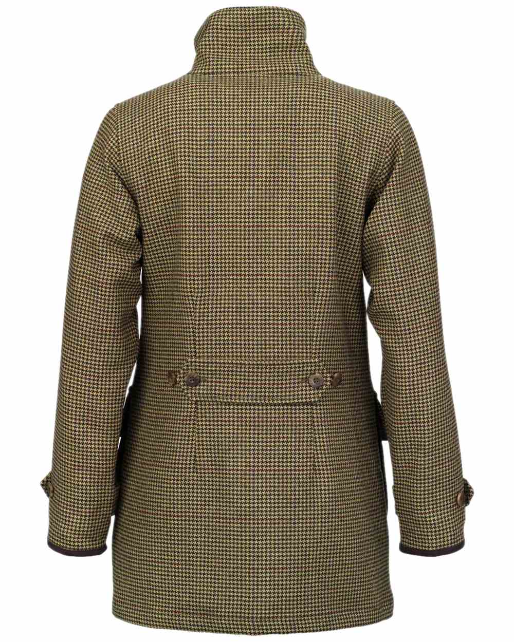Lily Tweed Coloured Laksen Womens Lily Tweed Coat With CTX on white background #colour_lily-tweed