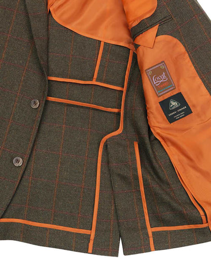 Laksen Hastings Tweed Sports Jacket On A White Background