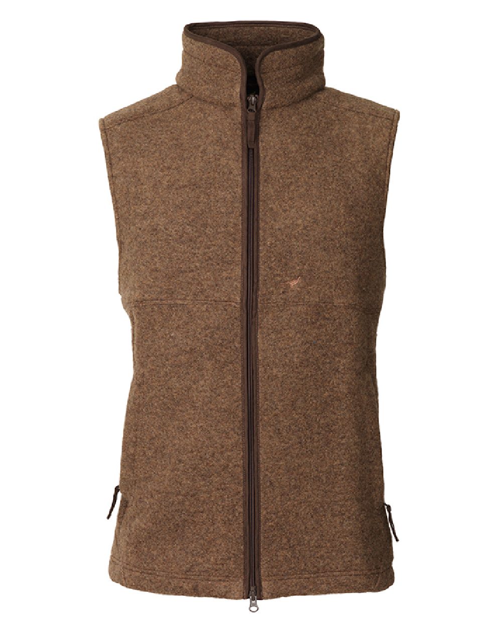 Laksen Isla Fleece Vest in Camel #colour_camel