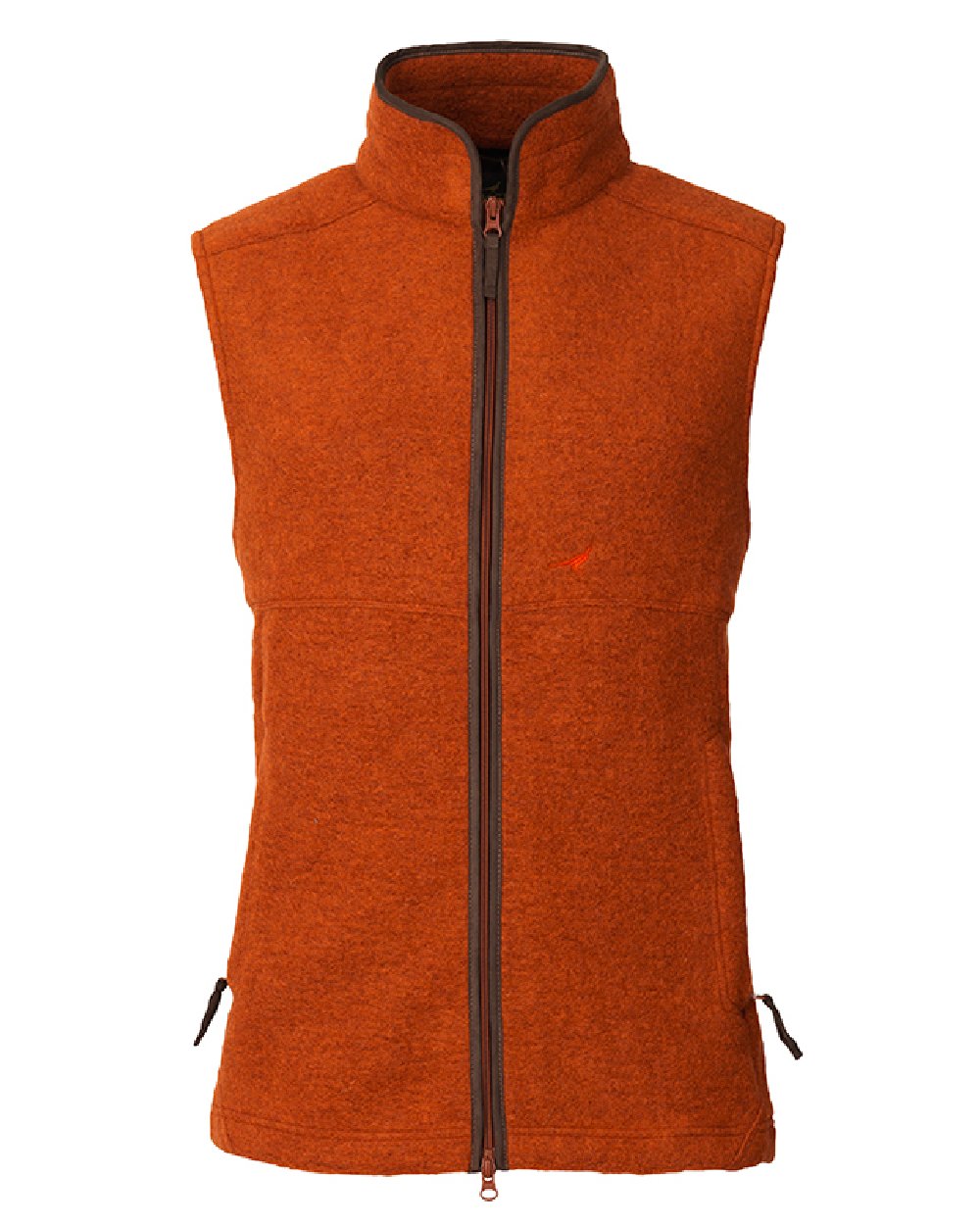 Laksen Isla Fleece Vest in Lava #colour_lava