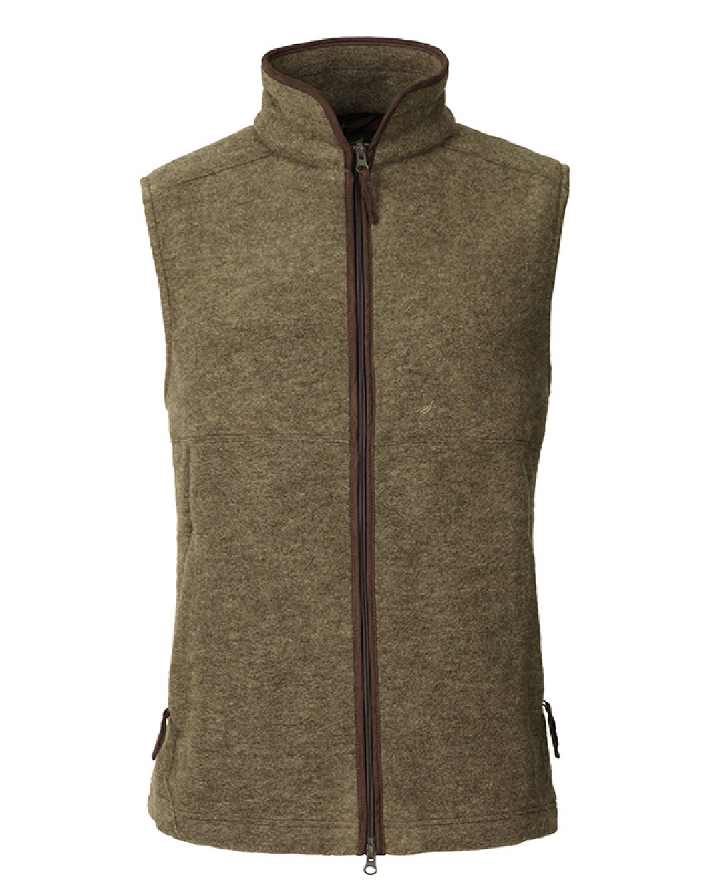 Laksen Isla Fleece Vest in Olive #colour_olive
