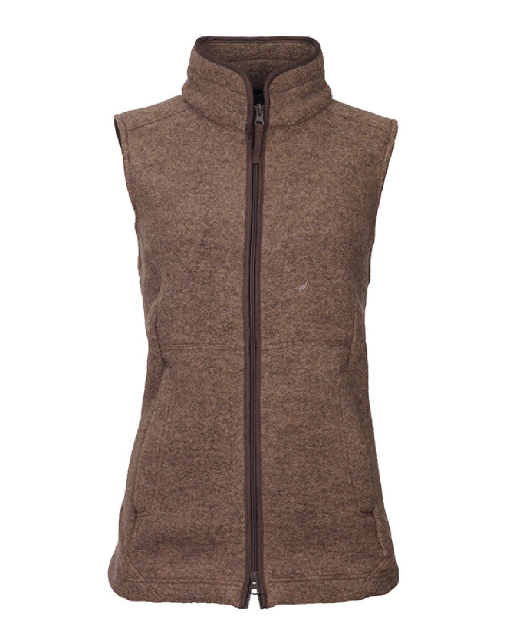 Laksen Pentland Fleece Vest in Camel #colour_camel