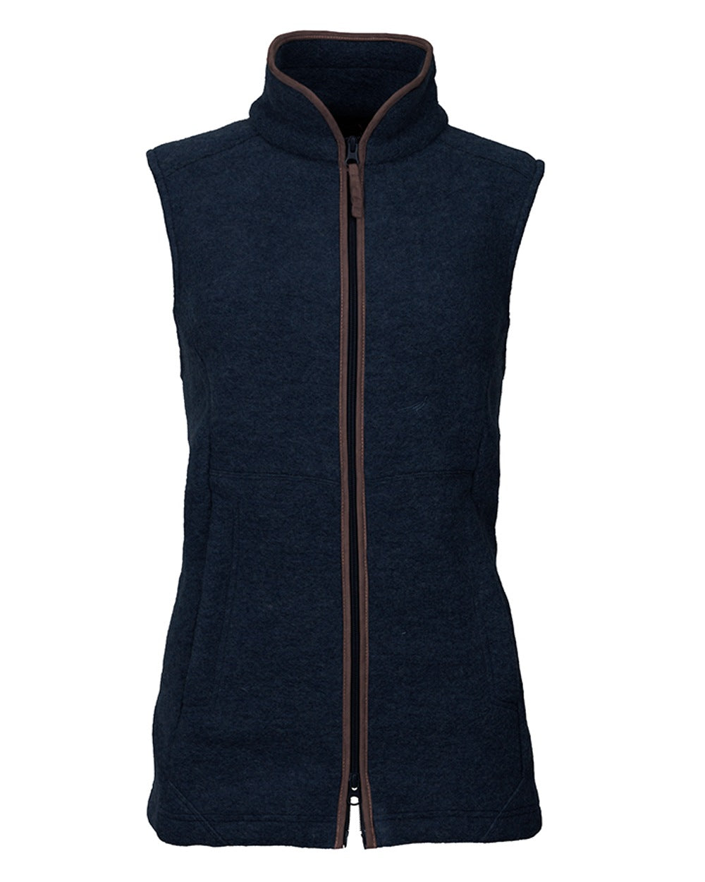 Laksen Pentland Fleece Vest in Navy #colour_navy