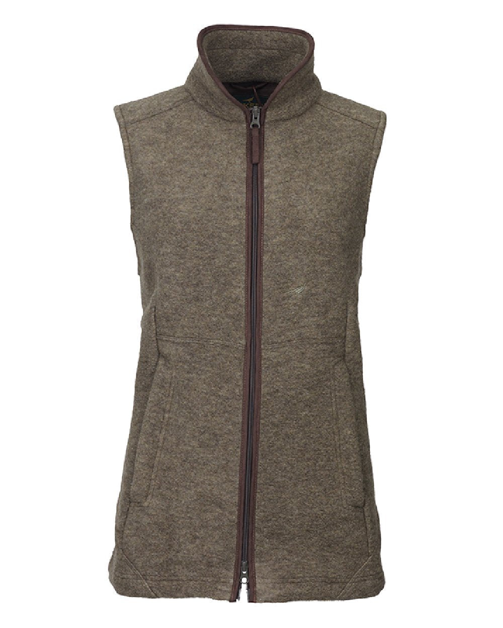 Laksen Pentland Fleece Vest in Olive #colour_olive