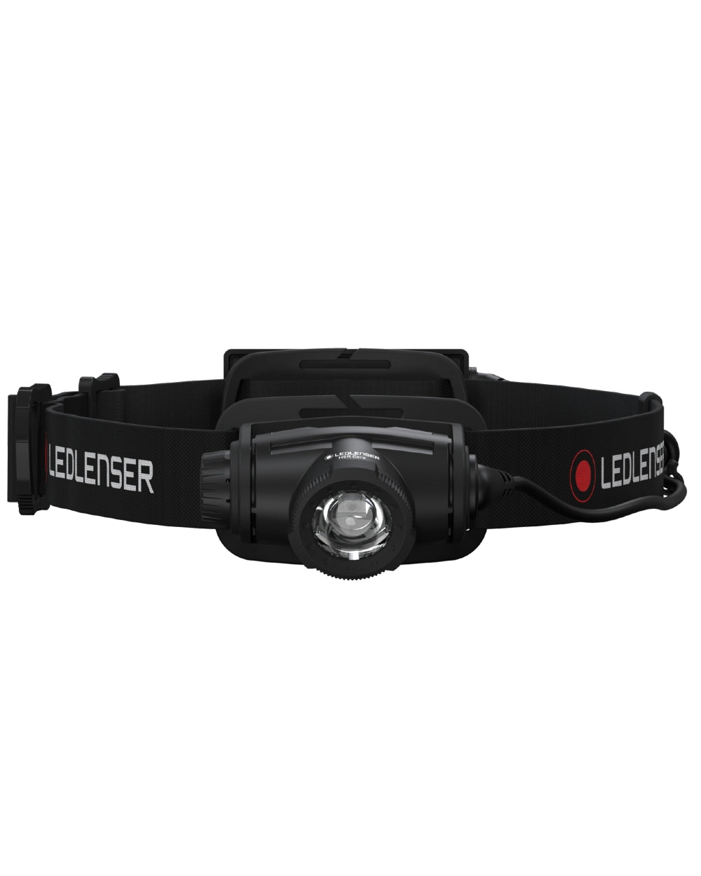 Black Coloured Led Lenser H5R Core Head Torch on white background #colour_black