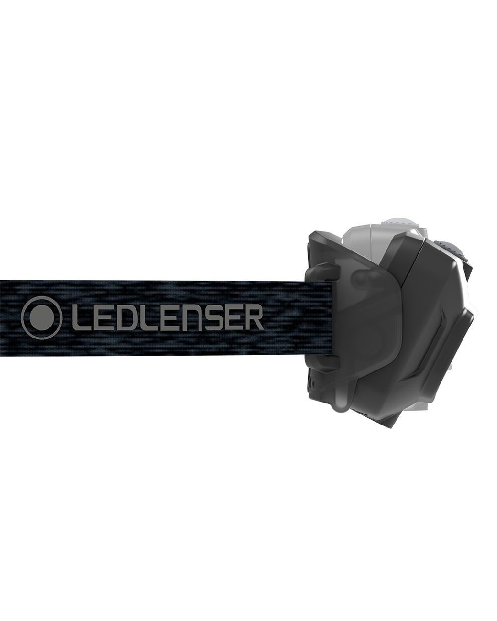 Black Coloured Led Lenser HF4R Core Rechargeable Head Torch on white background #colour_black