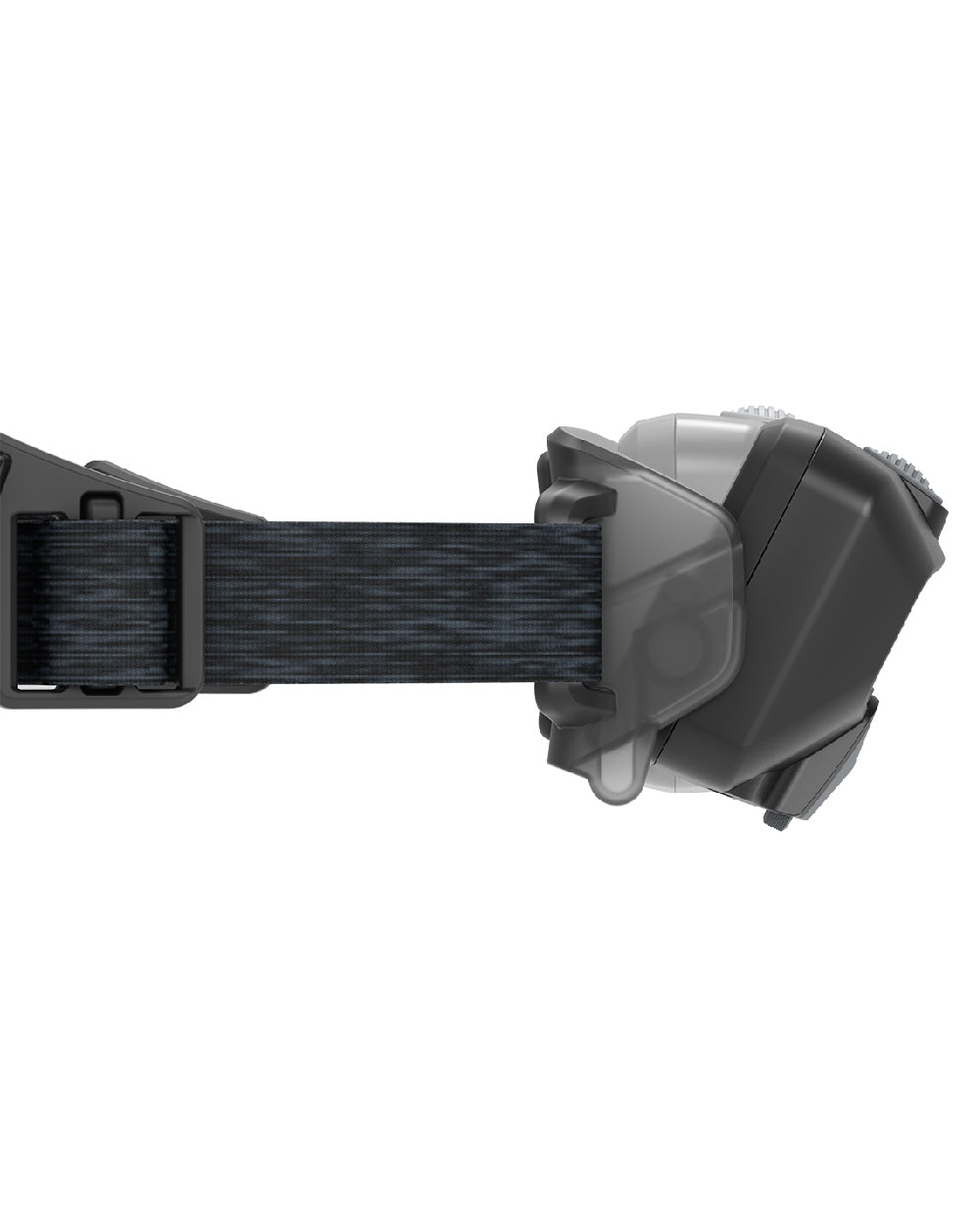 Black coloured Led Lenser HF6R Core Rechargeable Head Torch on white background #colour_black