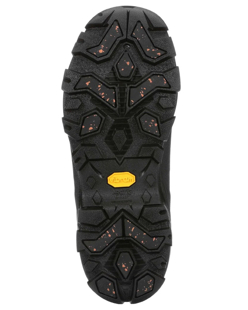 Black Jersey Heather Coloured Muck Boots Arctic Ice Mid Wellingtons on white background #colour_black-jersey-heather