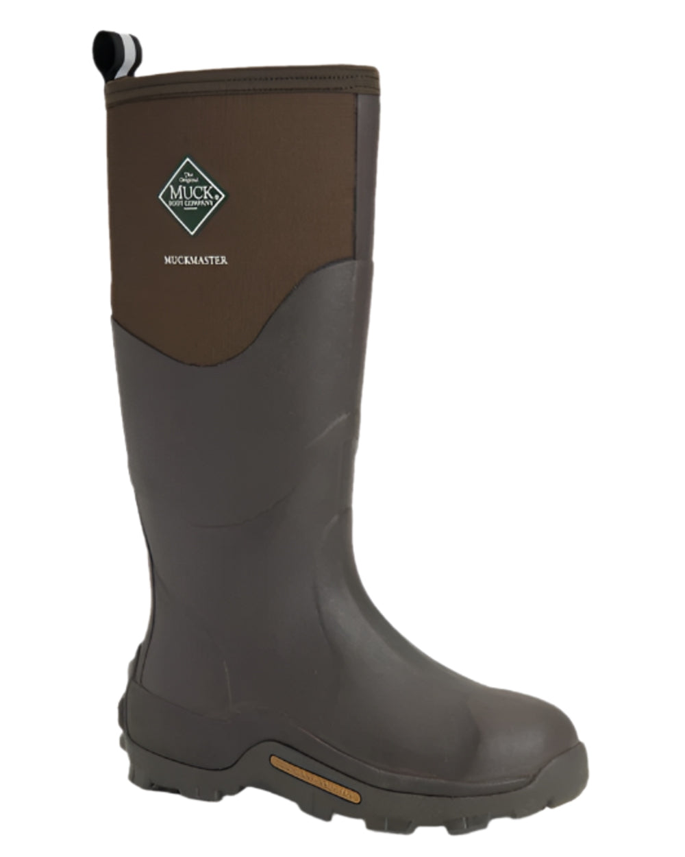 Bark Coloured Muck Boots Muckmaster Tall Boot on white background #colour_bark