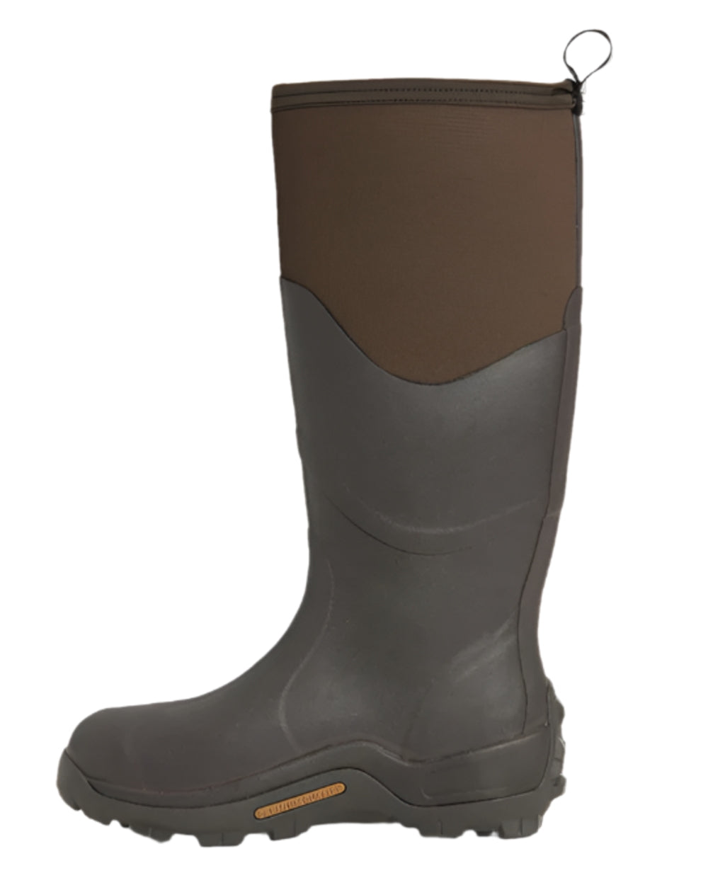 Bark Coloured Muck Boots Muckmaster Tall Boot on white background #colour_bark