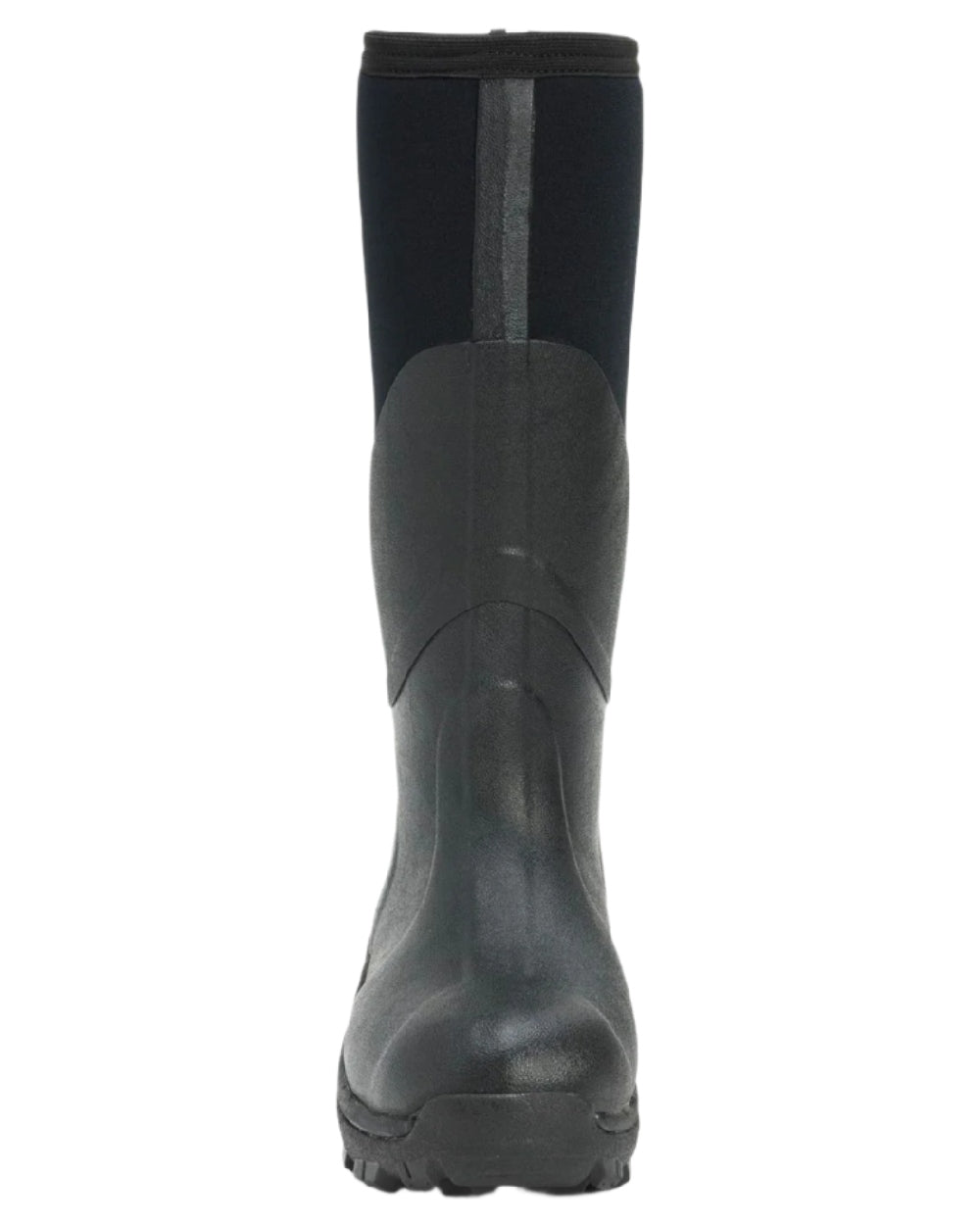 Black Coloured Muck Boots Muckmaster Tall Boot on white background #colour_black