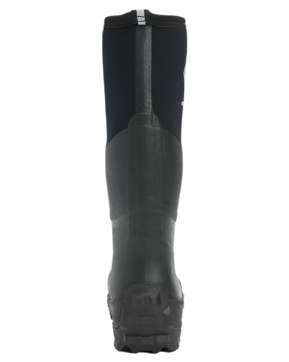 Black Coloured Muck Boots Muckmaster Tall Boot on white background #colour_black