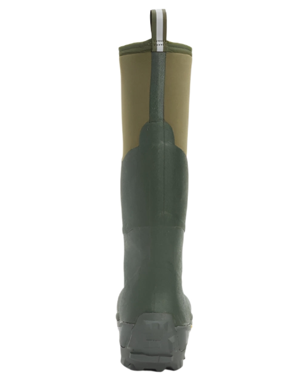 Moss Coloured Muck Boots Muckmaster Tall Boot on white background #colour_moss