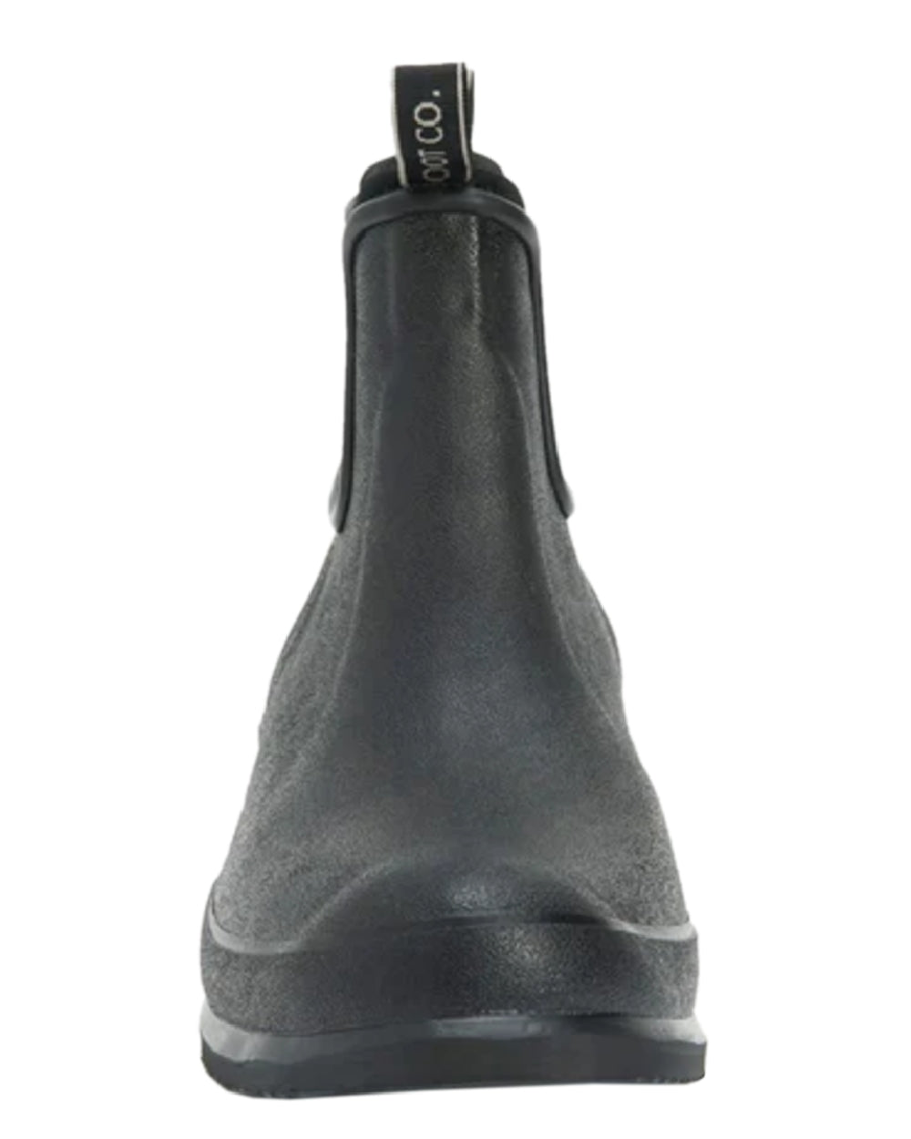 Black Coloured Muck Boots Wear Ankle Boots on white background #colour_black
