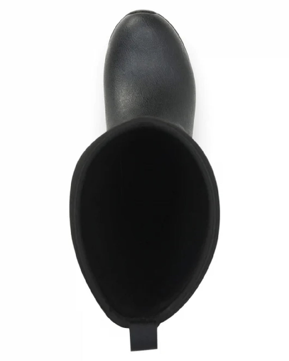 Black Coloured Muck Boots Womens Arctic Adventure Tall Boots on white background #colour_black