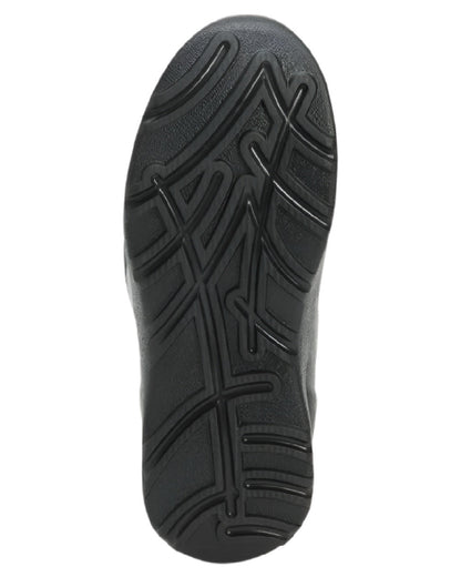 Black Coloured Muck Boots Womens Arctic Adventure Tall Boots on white background #colour_black