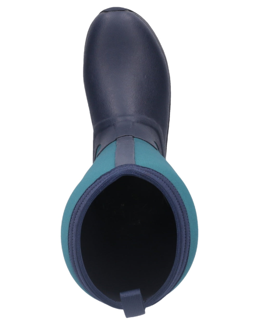 Navy Spruce Coloured Muck Boots Womens Arctic Adventure Tall Boots on white background #colour_navy-spruce