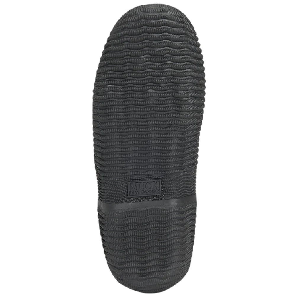 Muck Boots Womens Hale Wellingtons in Black with Fuzzy Herringbone #colour_black-with-fuzzy-herringbone