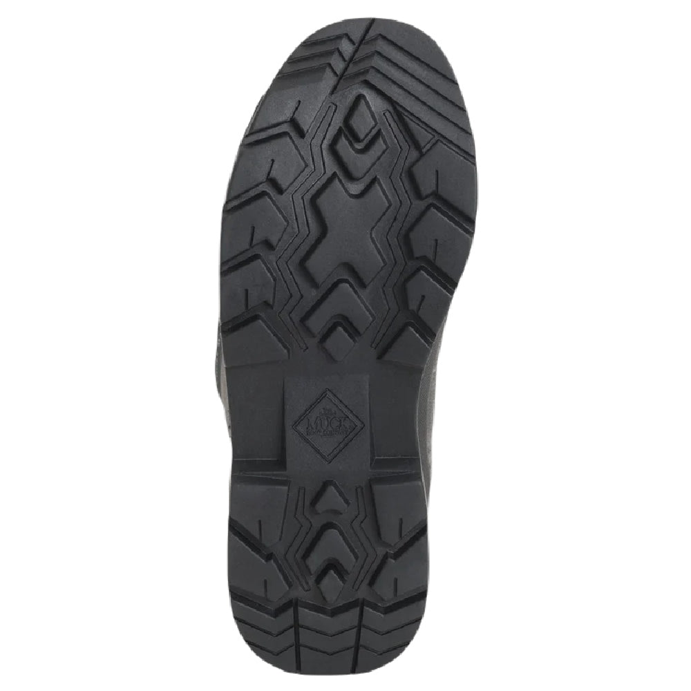 Muck Boots Chore Max Steel Toe S5 Tall Boots in Black #colour_black