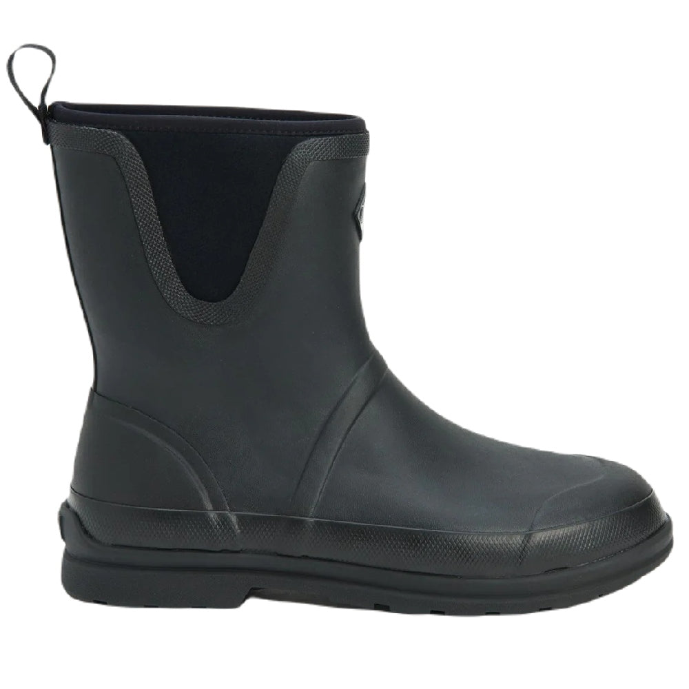 Muck Boots Originals Pull On Mid Wellingtons in Black #colour_black