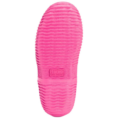 Muck Boots Womens Hale Wellingtons in Black/Pink #colour_black-pink