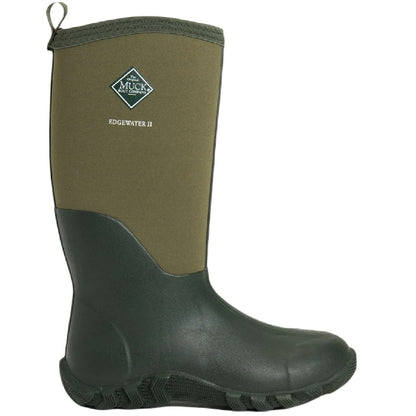 Muck Boots Edgewater II Wellingtons in Moss #colour_moss