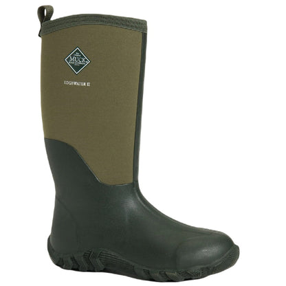 Muck Boots Edgewater II Wellingtons in Moss #colour_moss