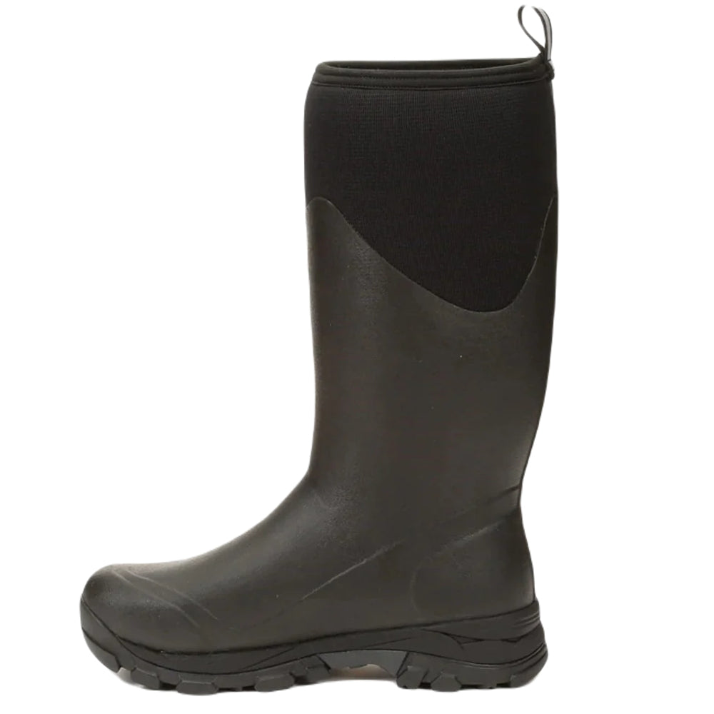 Muck Boots Men's Arctic Ice Vibram® AG All Terrain Tall Boots in Black #colour_black