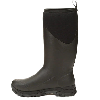 Muck Boots Men's Arctic Ice Vibram® AG All Terrain Tall Boots in Black #colour_black