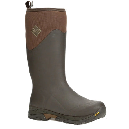 Muck Boots Men's Arctic Ice Vibram® AG All Terrain Tall Boots in Brown #colour_brown